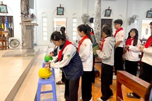 GP.Hưng Hóa - Mùa Vọng – Xứ Đoàn Maria Goretti Vĩnh Thọ Lên Đường Gieo Yêu Thương