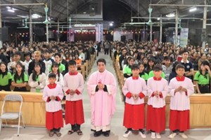 GP.Hưng Hóa - Thánh lễ kính Thánh Phaolô Nguyễn Văn Mỹ – Quan thầy Giới trẻ Giáo xứ Trại Sơn