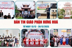 GP.Hưng Hóa - Bản tin giáo phận Hưng Hoá | Từ ngày 13/12 - 20/12/2025