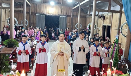 GP.Hưng Hóa - Giáo điểm Nậm Xé – Chuẩn xứ Văn Bàn: Giáng Sinh sớm nơi vùng ngoại biên