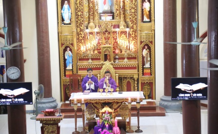 GP.Hưng Hóa - Giáo xứ Hiền Quan hân hoan đón cha phó Antôn Cao Linh Sơn