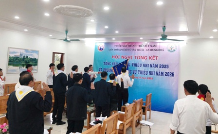 GP.Hưng Hóa - Ủy Ban Thiếu Nhi: Hội Nghị Tổng Kết, Họp Bàn Phương Hướng 2026 Và Mừng Lễ Quan Thầy