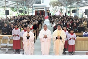 GP.Hưng Hóa - Thánh lễ kính Thánh Gia Thất – Quan thầy Giáo xứ Trại Sơn