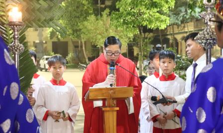 GP.Hưng Hóa - Lễ Lá – Khai mạc Tuần Thánh 2025 tại Nhà thờ Giáo xứ Hoàng Xá