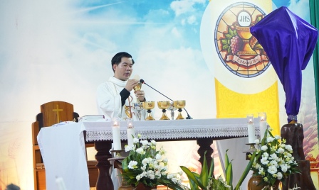 GP.Hưng Hóa - Thánh Lễ Tiệc Ly Tại Chuẩn Xứ Ba Đông