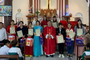 GP.Hưng Hóa - Giáo Xứ Phú Nghĩa – Ba Vì: Trao Bằng Giáo Lý Viên Cấp I Và Tổ Chức Thi Giáo Lý, Kinh Nguyện Mùa Chay Năm Thánh 2025