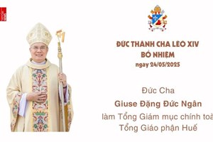Bổ nhiệm: Đức Cha Giuse Đặng Đức Ngân làm Tổng Giám mục chính tòa TGP Huế