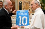 Đức Thánh Cha Lêô XIV tiếp Câu lạc bộ bóng đá Napoli