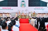 GP.Hưng Hóa - Đức cha Phaolô Nguyễn Quang Đĩnh dâng Thánh lễ tạ ơn hồng ân Giám mục tại quê hương Giáo xứ Phù Lao