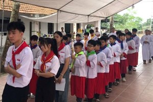 GP.Hưng Hóa - Xứ Đoàn Giacôbê – Giáo Xứ Phú Nghĩa Mừng Bổn Mạng: “Con Đường Thầm Lặng – Dấu Chân Trung Kiên”