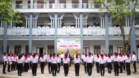 GP.Hưng Hóa - Khai mạc khóa huấn luyện Trợ Úy Thiếu Nhi Thánh Thể cho khối Học viện Hội dòng Mến Thánh Giá  - Stêphanô 4