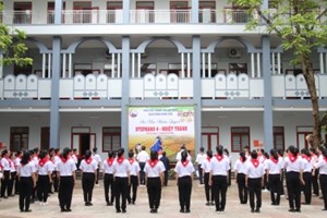 GP.Hưng Hóa - Khai mạc khóa huấn luyện Trợ Úy Thiếu Nhi Thánh Thể cho khối Học viện Hội dòng Mến Thánh Giá  - Stêphanô 4