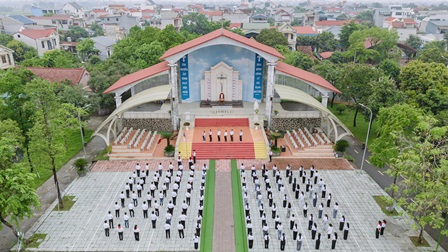 GP.Hưng Hóa - Hiệp Đoàn Louis Gonzaga - Giáo Hạt Đông Nam Phú Thọ: Khai Mạc Khóa Huấn Luyện Dự Trưởng Hừng Đông 39 Tại Giáo Xứ Nỗ Lực