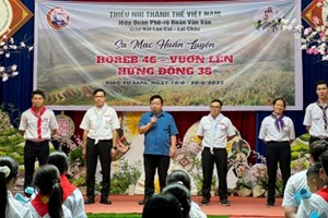 GP.Hưng Hóa - Khai Mạc Sa Mạc Huấn Luyện Dự Trưởng - Huynh Trưởng Hiệp Đoàn Lào Cai Tại Giáo xứ Sapa