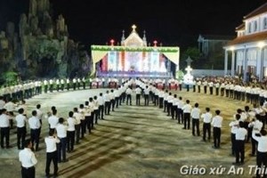 GP.Hưng Hóa - Giáo Xứ An Thịnh Dâng Hoa Kính Đức Mẹ Và Thánh Tâm Chúa Giêsu