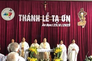 GP.Hưng Hóa - Giáo Họ An Đạo Hân Hoan Tạ Ơn: Khánh Thành Nhà Mái Vòm Và Trùng Tu Tượng Đài Thánh Giuse