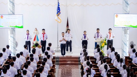 GP.Hưng Hóa - Hiệp Đoàn Phêrô Néron Bắc – Giáo Hạt Tây Bắc Phú Thọ: Khai Mạc Khóa Huấn Luyện Dự Trưởng Hừng Đông 44 Tại Giáo Xứ Mộ Xuân