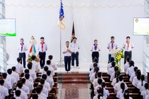 GP.Hưng Hóa - Hiệp Đoàn Phêrô Néron Bắc – Giáo Hạt Tây Bắc Phú Thọ: Khai Mạc Khóa Huấn Luyện Dự Trưởng Hừng Đông 44 Tại Giáo Xứ Mộ Xuân