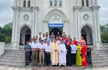 GP.Hưng Hóa - Giáo xứ Đại Lại và Tiên Hào thuộc Tổng Giáo phận Hà Nội hành hương Năm Thánh tại Đền Thánh Lòng Thương Xót Chúa Hòa Bình – Giáo phận 