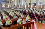 GP.Hưng Hóa - Giáo xứ Lã Hoàng: 68 em Thiếu nhi hân hoan Rước Lễ Lần Đầu – Chúa nhật, ngày 20.7.2025