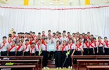 GP.Hưng Hóa - Hiệp Đoàn Tây Bắc Phú Thọ: Khoá Huấn Luyện Dự Trưởng HỪNG ĐÔNG 45 - Chiếu Sáng Tại Giáo Xứ Ro Lục
