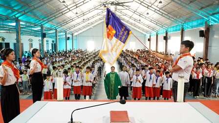 GP.Hưng Hóa - Lễ Bế giảng năm học Giáo lý 2024 - 2025 tại Giáo xứ Phù Lao