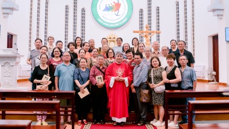 GP.Hưng Hóa - Đoàn Hành Hương Thuộc Tổng Giáo Phận Sài Gòn - Hành Hương Năm Thánh Tại Nhà Thờ Chính Tòa Sơn Lộc – Giáo phận 