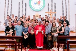 GP.Hưng Hóa - Đoàn Hành Hương Thuộc Tổng Giáo Phận Sài Gòn - Hành Hương Năm Thánh Tại Nhà Thờ Chính Tòa Sơn Lộc – Giáo phận 