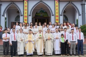 GP.Hưng Hóa - Thánh lễ công bố Quyết định thành lập Chuẩn xứ Mậu A