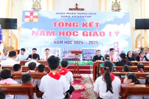 GP.Hưng Hóa - Giáo xứ Yên Tập: Tổng kết Năm học Giáo lý 2024 – 2025