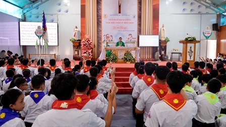 GP.Hưng Hóa - Thánh lễ khai giảng năm học Giáo lý 2025 – 2026 tại Giáo xứ Phù Lao