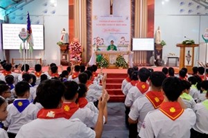 GP.Hưng Hóa - Thánh lễ khai giảng năm học Giáo lý 2025 – 2026 tại Giáo xứ Phù Lao