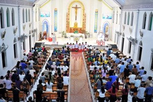 GP.Hưng Hóa - Thánh lễ mừng kính Đức Maria Trinh Vương – Bổn mạng Ca đoàn giáo họ Liên Sơn
