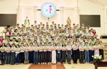 GP.Hưng Hóa - 256 Em Thiếu Nhi Thánh Thể Giáo Xứ Hoàng Xá Được Lãnh Nhận Hồng Ân Xưng Tội Và Rước Lễ Lần Đầu