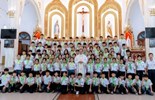 GP.Hưng Hóa - Giáo xứ Thủy Trạm: 90 Em Thiếu Nhi Hân Hoan Lãnh Nhận Hồng Ân Xưng Tội và Rước Lễ Lần Đầu