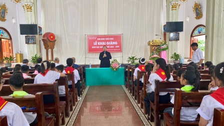 GP.Hưng Hóa - Giáo Xứ Thủy Trạm: Thánh Lễ Tạ Ơn Khai Giảng Năm Học Giáo Lý 2025-2026 Và Vinh Danh Các Em Học Sinh Giỏi Các Cấp