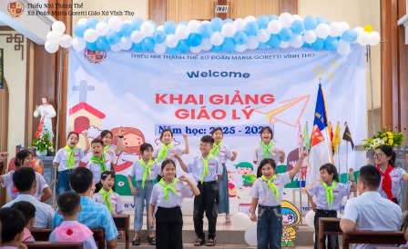 GP.Hưng Hóa - Giáo xứ Vĩnh Thọ: Niềm vui ngày khai giảng năm học Giáo lý 2025 – 2026