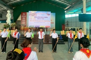 GP.Hưng Hóa - Hiệp Đoàn TNTT Giáo Hạt Hà Tuyên Hùng Khai Mạc Khóa Huấn Luyện Huynh Trưởng Giáo Lý Viên Tại Giáo Xứ Sông Chảy