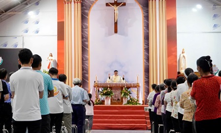 GP.Hưng Hóa - Thánh Lễ Cầu Nguyện Cho Việc Bảo Vệ Công Trình Tạo Dựng Tại Giáo Xứ Phù Lao