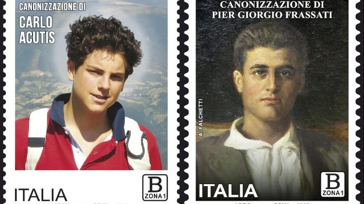 Bưu điện Vatican phát hành tem mới mừng lễ tuyên thánh Carlo Acutis và Pier Giorgio Frassati