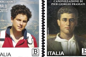 Bưu điện Vatican phát hành tem mới mừng lễ tuyên thánh Carlo Acutis và Pier Giorgio Frassati