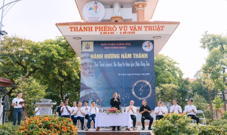 GP.Hưng Hóa - Ca Đoàn Giáo Phận Hưng Hoá Hành Hương Và Mừng Lễ Bổn Mạng Thánh Grêgoriô Tại Giáo Xứ Hà Thạch
