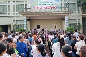 GP.Hưng Hóa - Giáo xứ Bạch Hà hành hương Năm Thánh tại nhà thờ Yên Bái