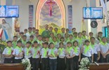 GP.Hưng Hóa - Giáo Xứ Đồng Đam: 43 Em Thiếu Nhi Hân Hoan Lãnh Nhận Hồng Ân Xưng Tội Rước Lễ Lần Đầu
