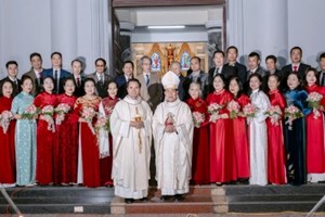 GP.Hưng Hóa - Giáo xứ Sơn Tây-Thánh lễ kỷ niệm hồng ân hôn phối