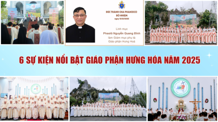 GP.Hưng Hóa - Những Dấu Ấn Nổi Bật Của Giáo Phận  Năm 2025