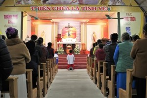 GP.Hưng Hóa - Thánh Lễ Chúa Hiển Linh tại Giáo xứ Trại Sơn