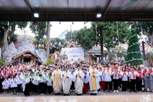 GP.Hưng Hóa - Thánh Lễ Ra Mắt Xứ Đoàn TNTT Phêrô Nêrôn Bắc – Giáo Xứ Phú Cát