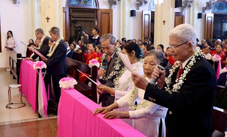 GP.Hưng Hóa - Thánh Lễ Tạ Ơn Mừng Ngọc Khánh Hôn Phối Tại Giáo Xứ Thủy Trạm