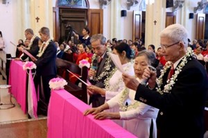 GP.Hưng Hóa - Thánh Lễ Tạ Ơn Mừng Ngọc Khánh Hôn Phối Tại Giáo Xứ Thủy Trạm